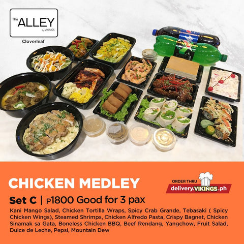 Chicken Medley (Set C Good for 3Pax)