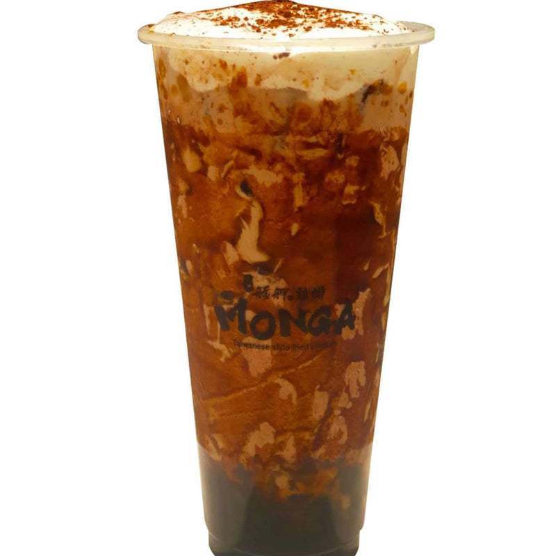 Dark Choco with Seasalt Topping Cream