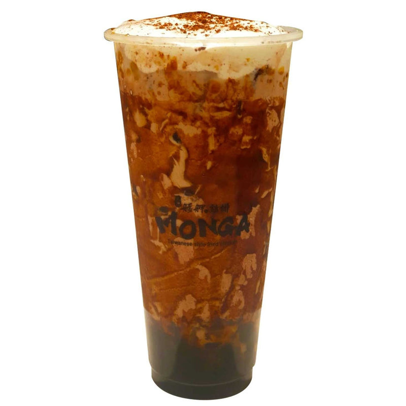 Dark Choco with Seasalt Topping Cream