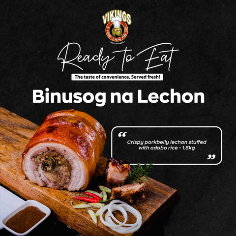 Binusog na Lechon (1.5 Kilos)