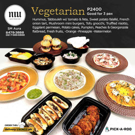 Vegetarian (Good for 3 Pax)