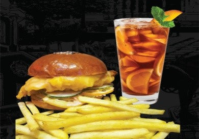 Monga Crispy Chicken Burger Value Meal