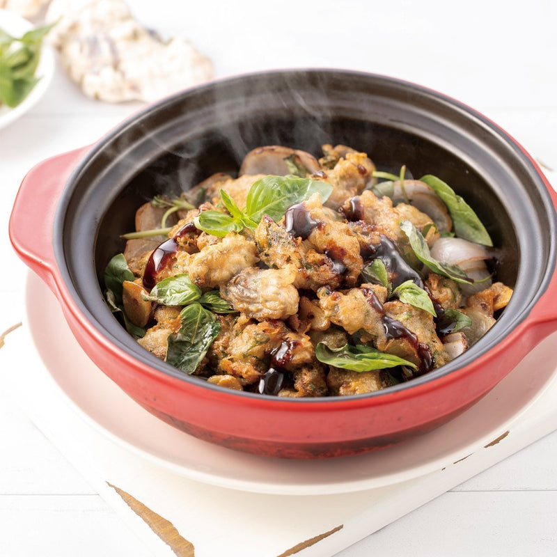 BASIL BRAISED OYSTER