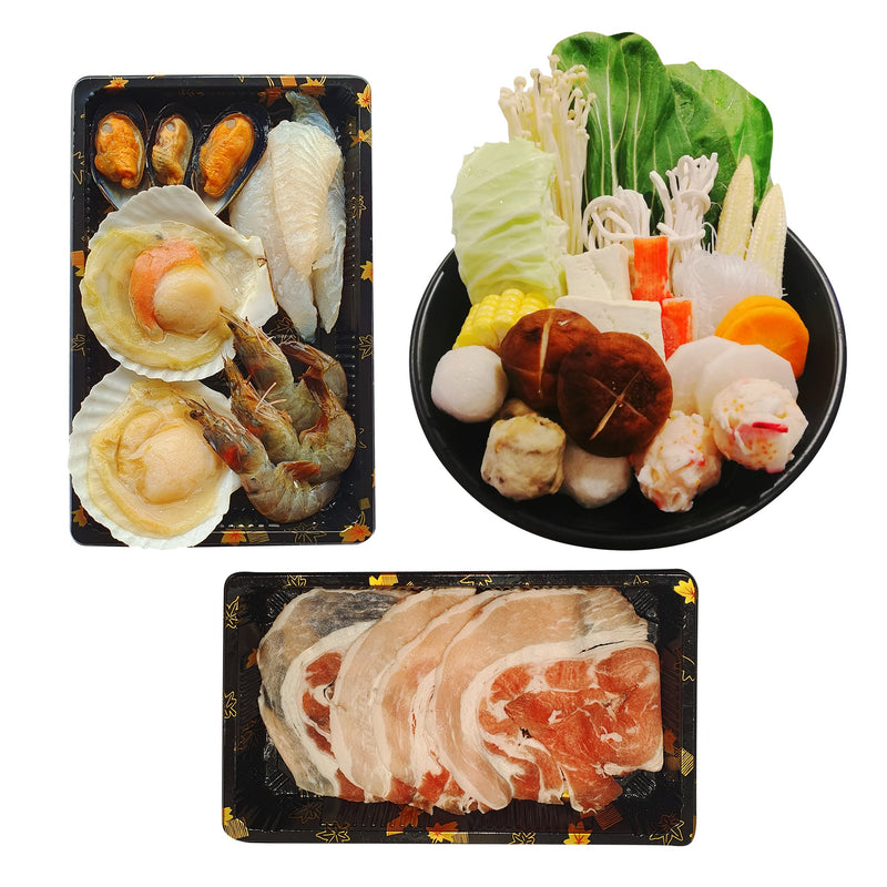 Mixed Seafood & Pork Shabu Shabu