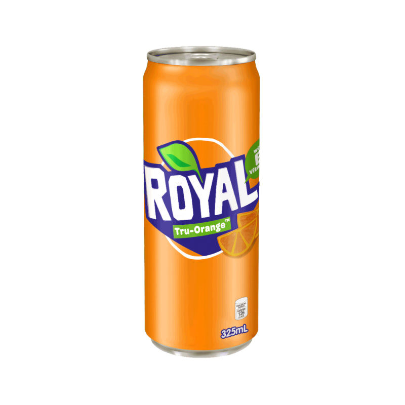 Royal Tru Orange in can