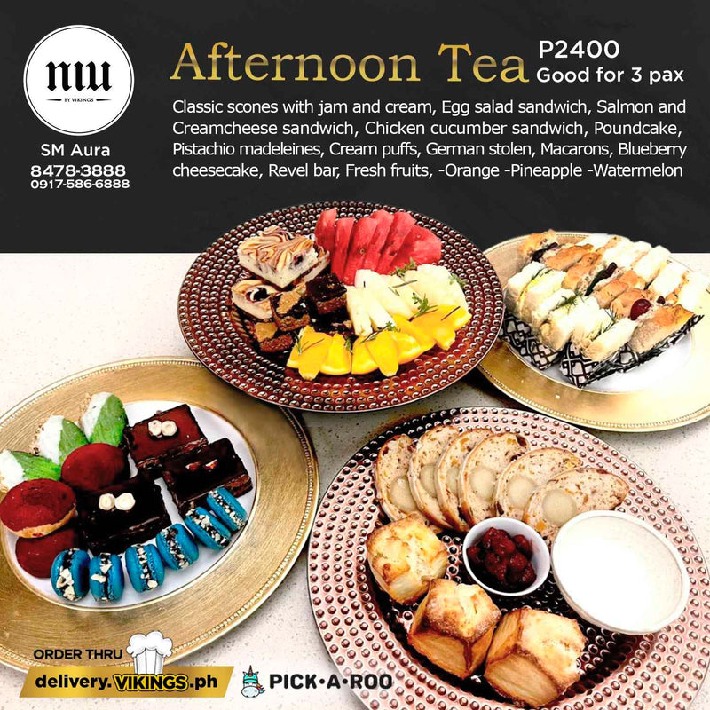 Afternoon Tea (Good for 3 Pax)