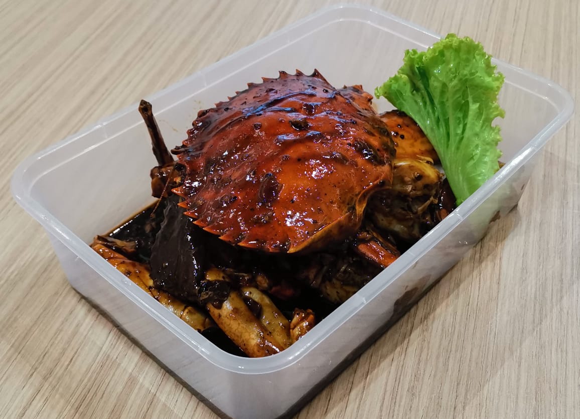 Black Pepper Crab w/ Mantou (2kilo)