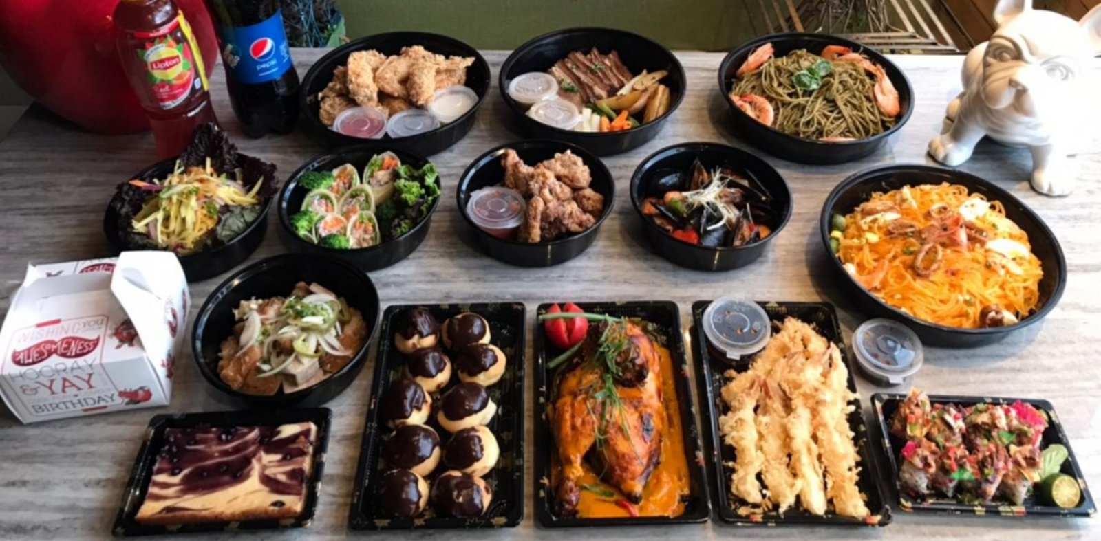 The Alley Cloverleaf Buffet To-Go (minimum of 5 pax per set of order)