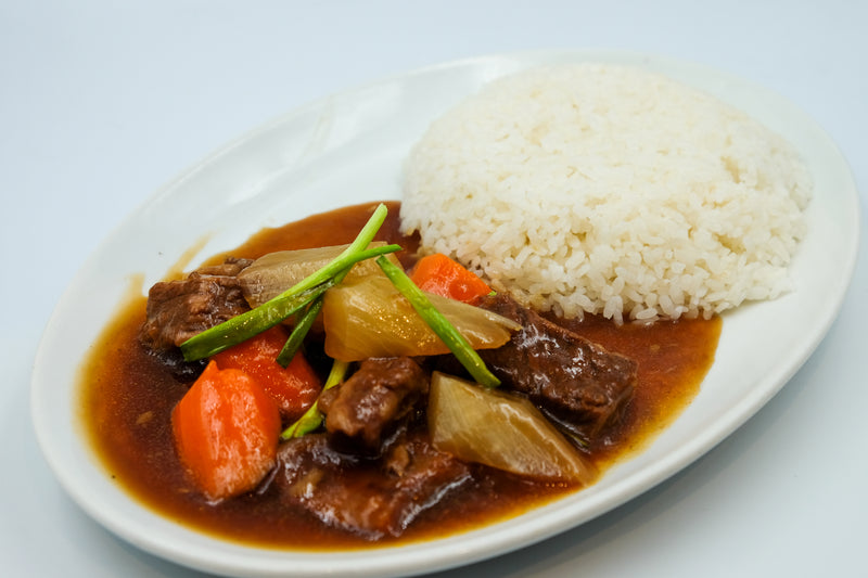 Beef brisket Rice Topping