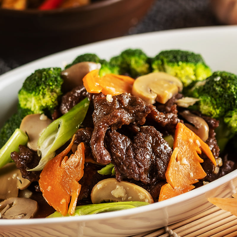 Stir-Fry Beef Oyster with Broccoli- GOOD FOR 2 PAX