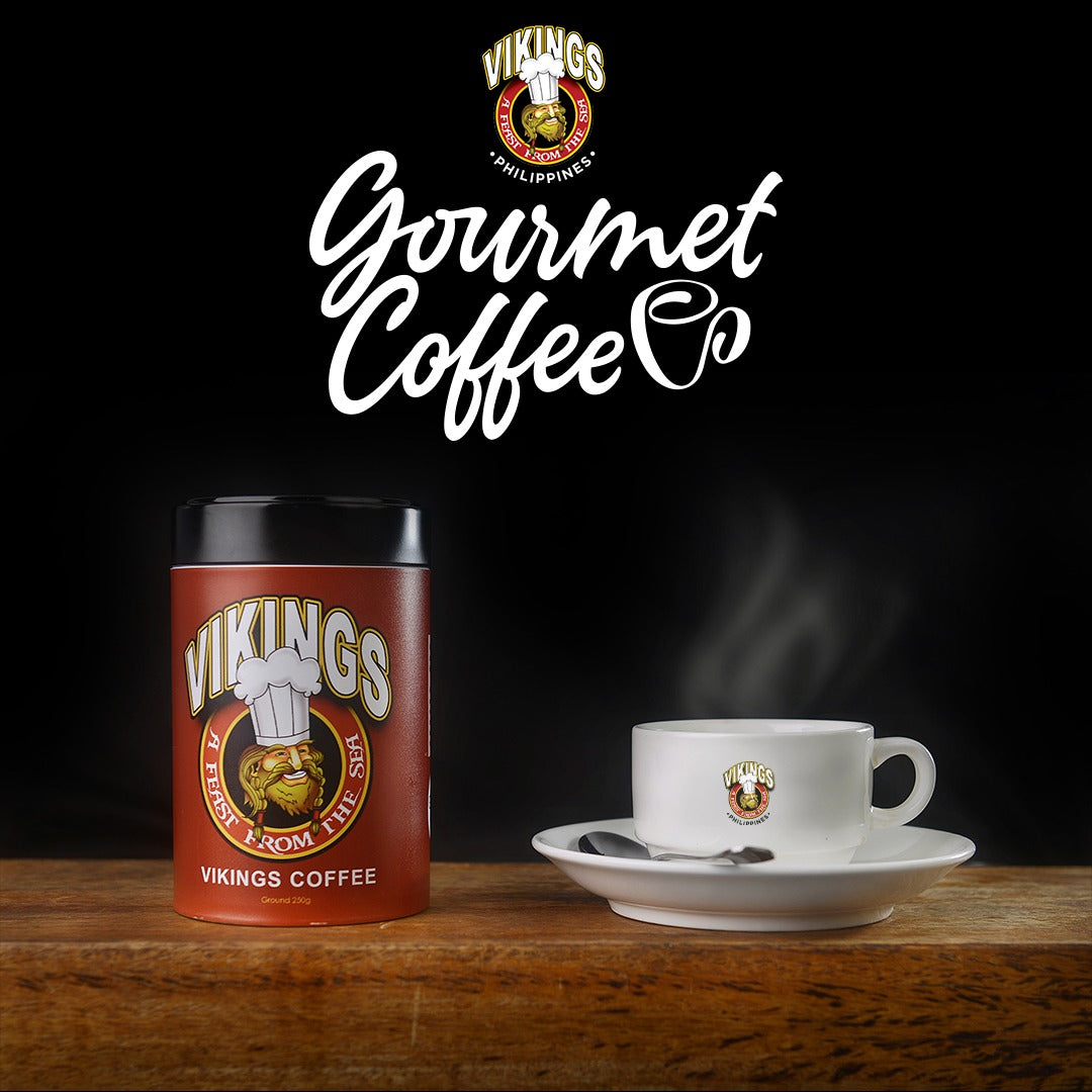 Vikings Ground Coffee in Can (250g)
