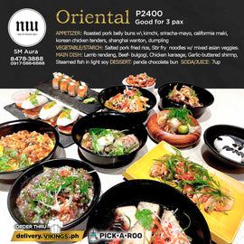 Oriental (Good for 3 Pax)