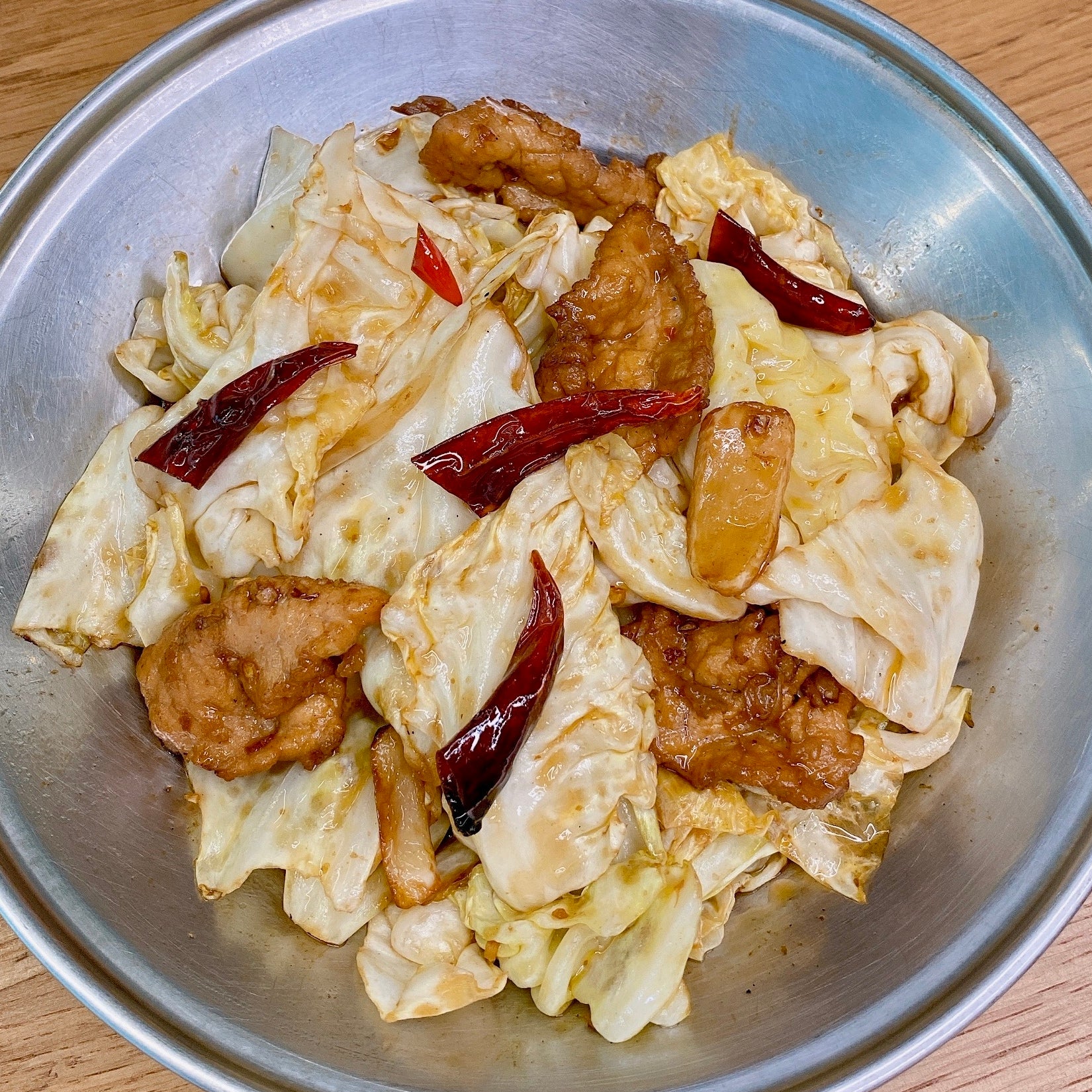Sauteed Spicy Cabbage