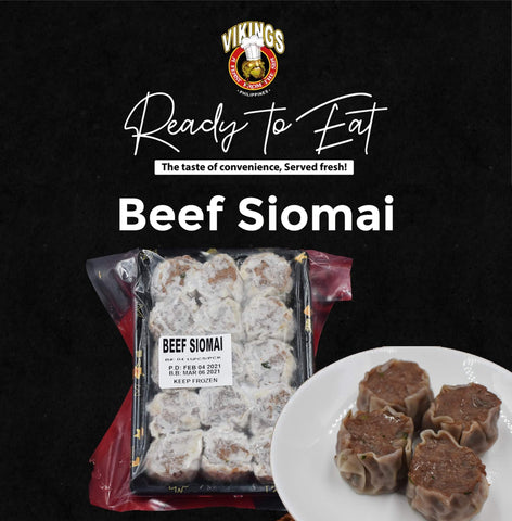Frozen Beef Siomai (12pcs. per pack)
